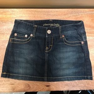NWOT American Eagle size 4 jean mini skirt